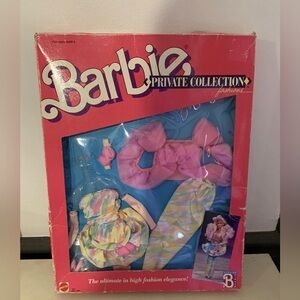 Vintage Mattel 1988 Barbie Private Collection Fashions  #1941 Superstar Era New!